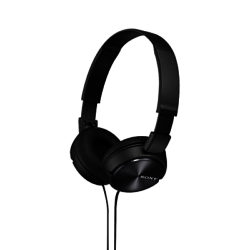 Sony MDR-ZX310 On-Ear Headphones with Mic/Remote Black